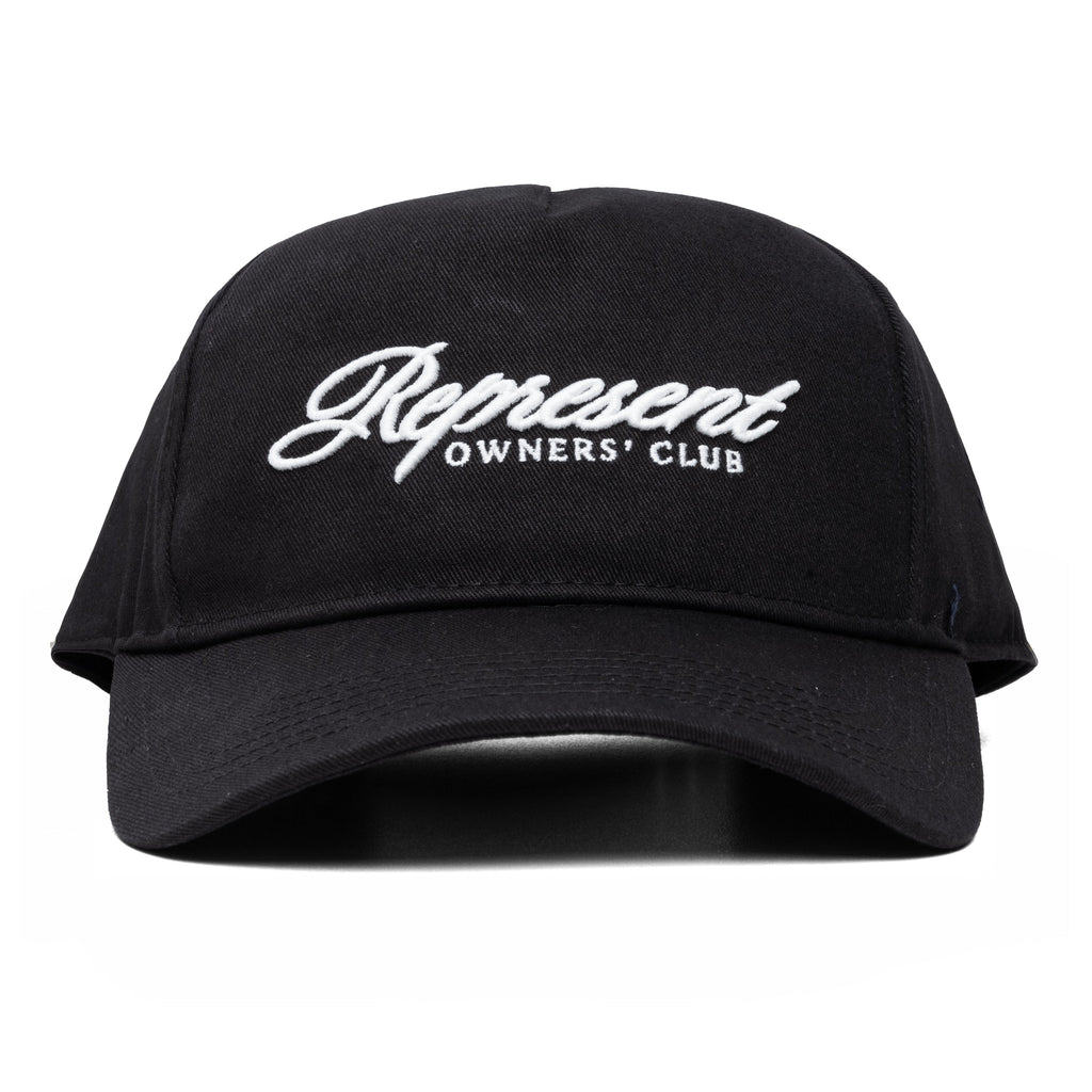Owners Club Script Cap - Black