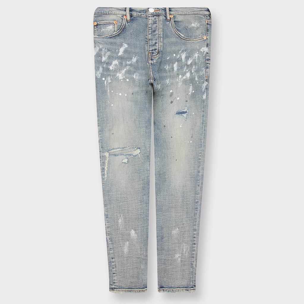 P001 - Light Indigo Paint Blowout