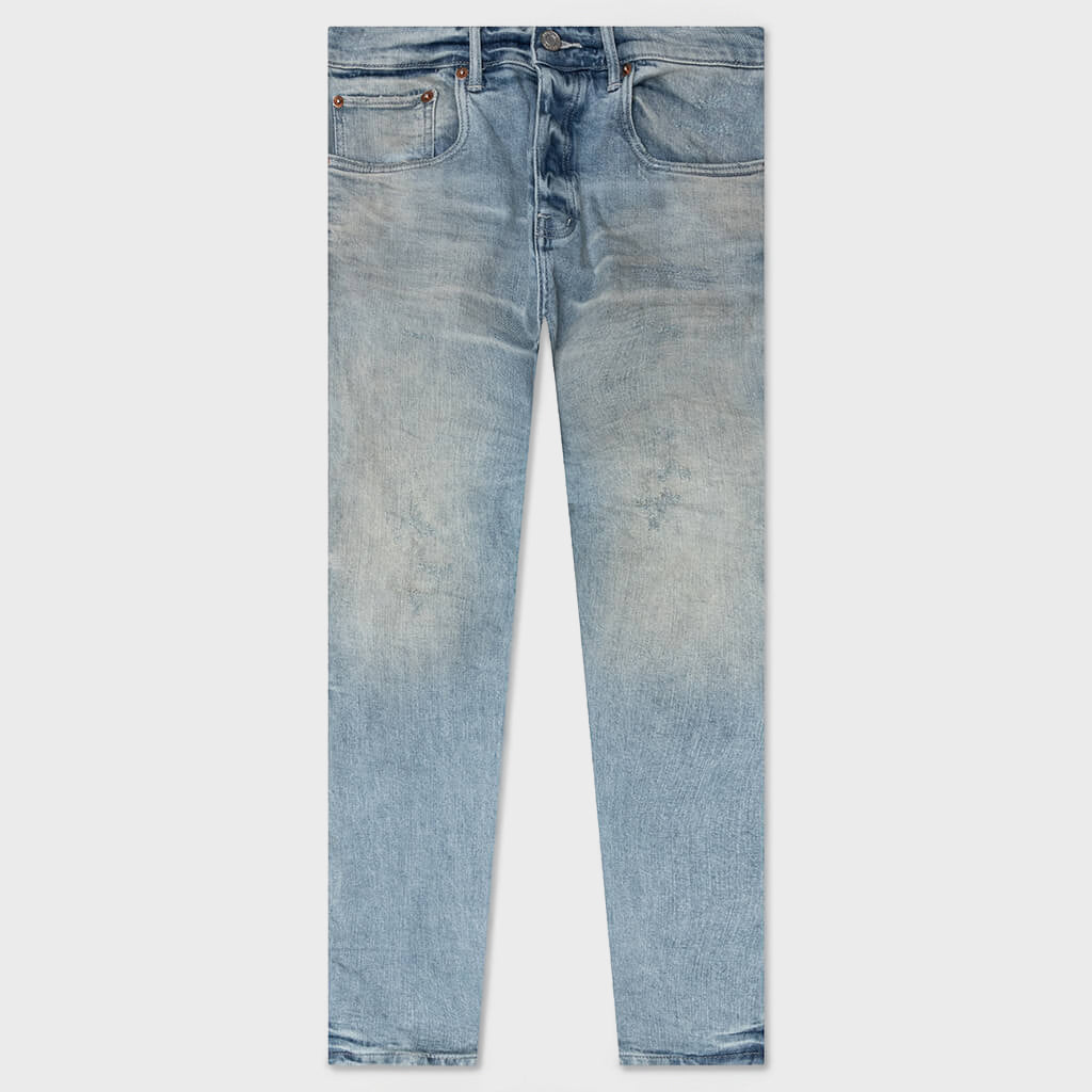 P004 Flare - Worn Light Indigo