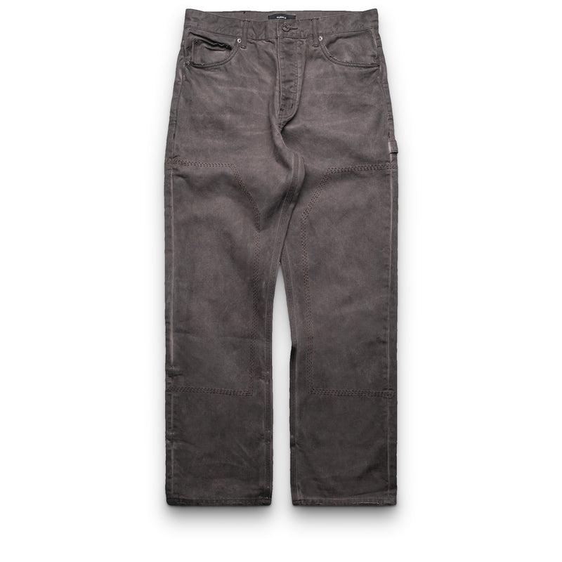 Purple Brand Canvas Overdye Carpenter Pant - Brown