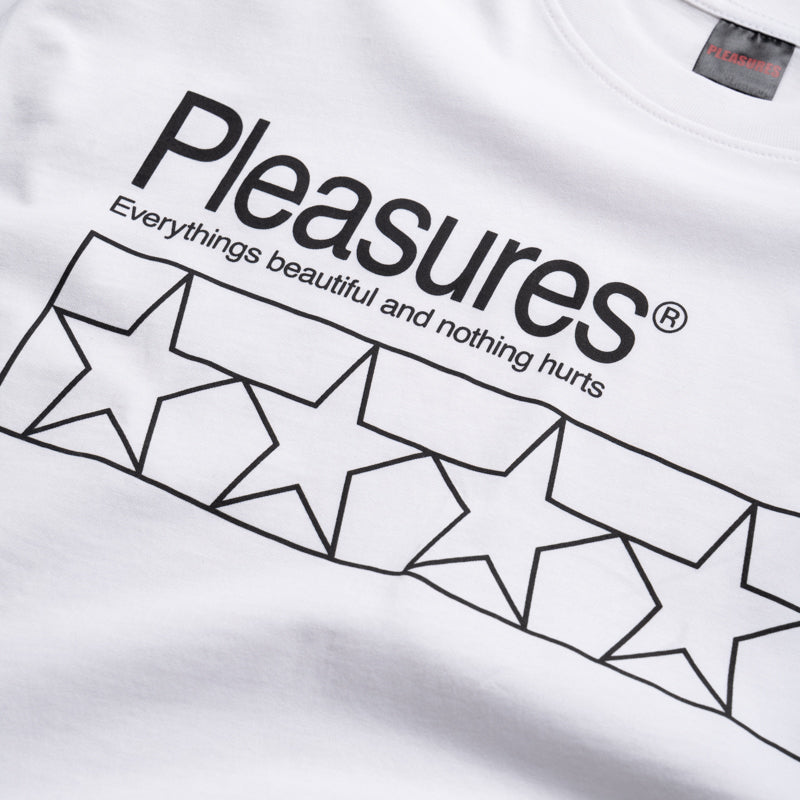 Pleasures Supplements Tee - White