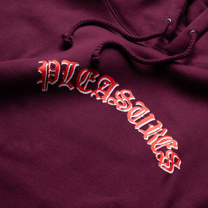 Pleasures Mirror Hoodie - Eggplant