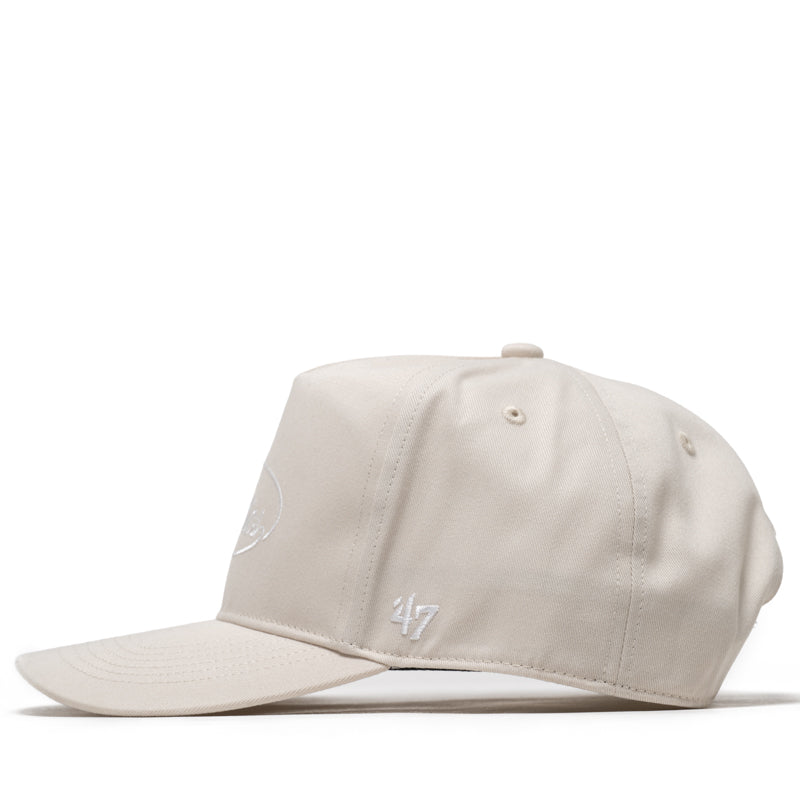 Politics x '47 Alternate Script Logo Hitch Snapback - Natural