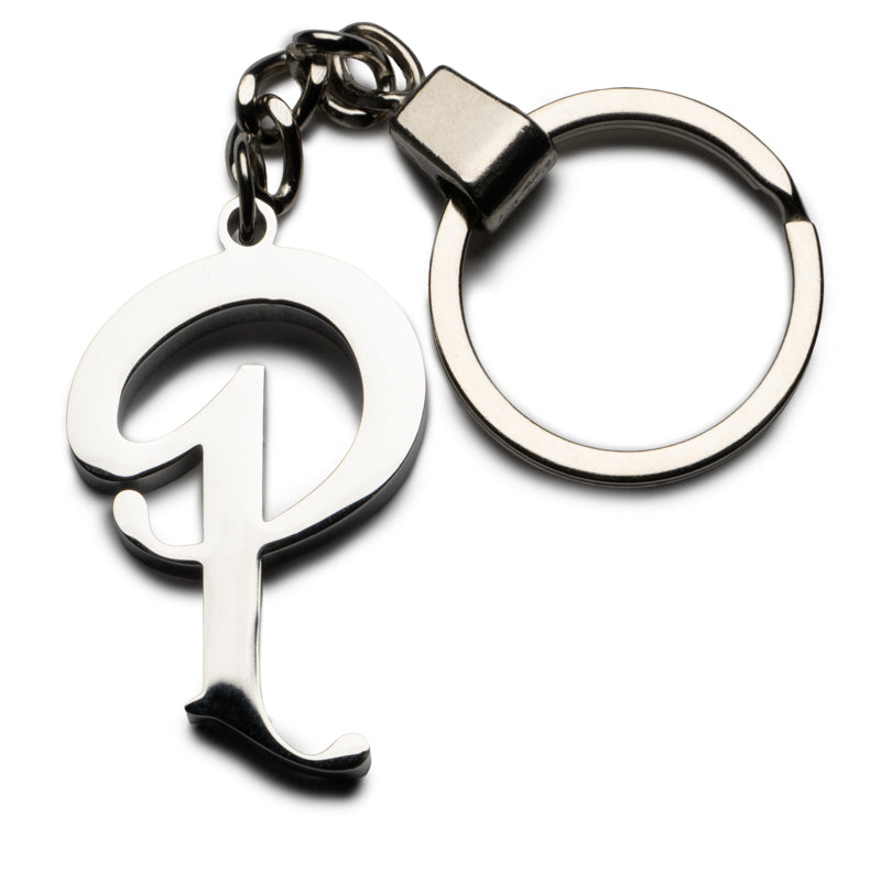 Politics Core Logo Keychain - Silver
