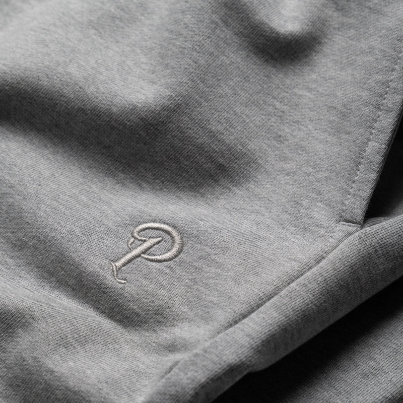 Politics Fleece Shorts - Heather Grey