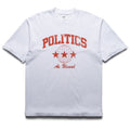 Politics Superstar Tee - White