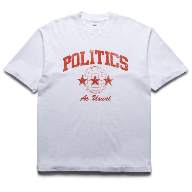 Politics Superstar Tee - White