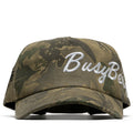 Politics Busy Being Nice Script Strapback - Camo/White