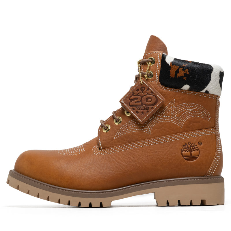 Politics x Timberland 6" Waterproof Boot 'Rodeo' - Brown