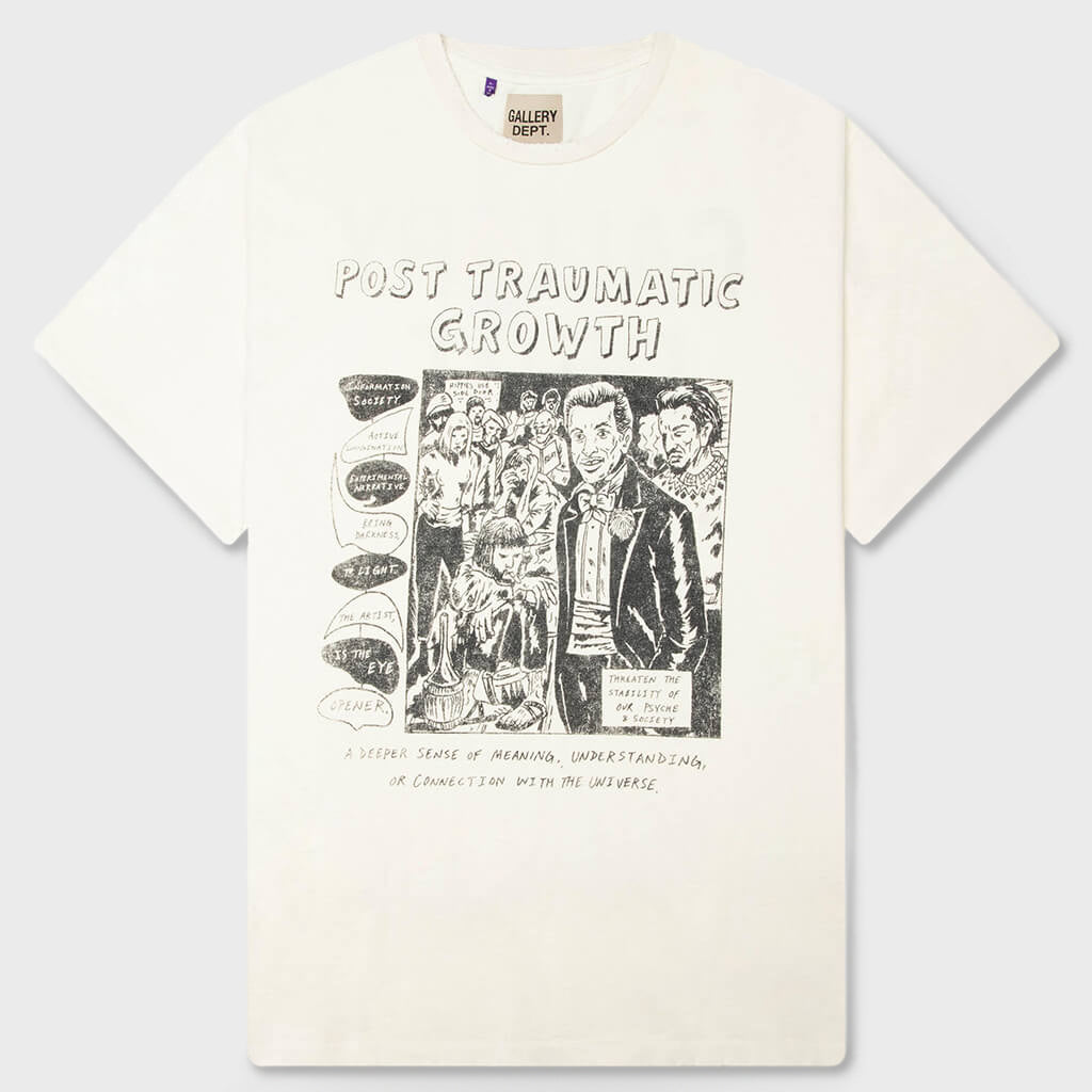 PTG Tee - Light Archival White