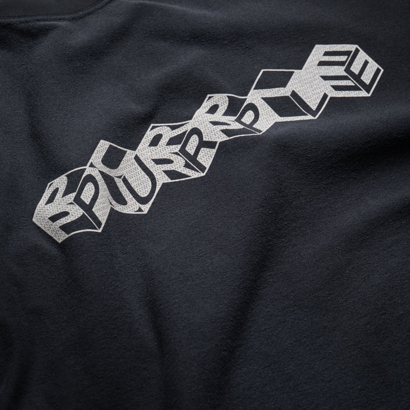 Purple Brand Cube Tee - Black