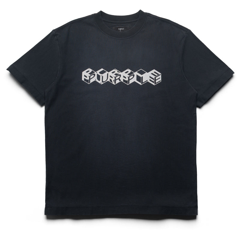 Purple Brand Cube Tee - Black