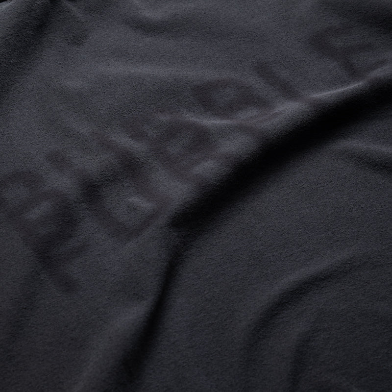 Purple Brand Layered Wordmark Tee - Black
