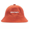 Bouclè Bucket Hat - Brick Red