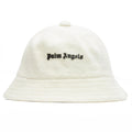 Bouclè Bucket Hat - Off White