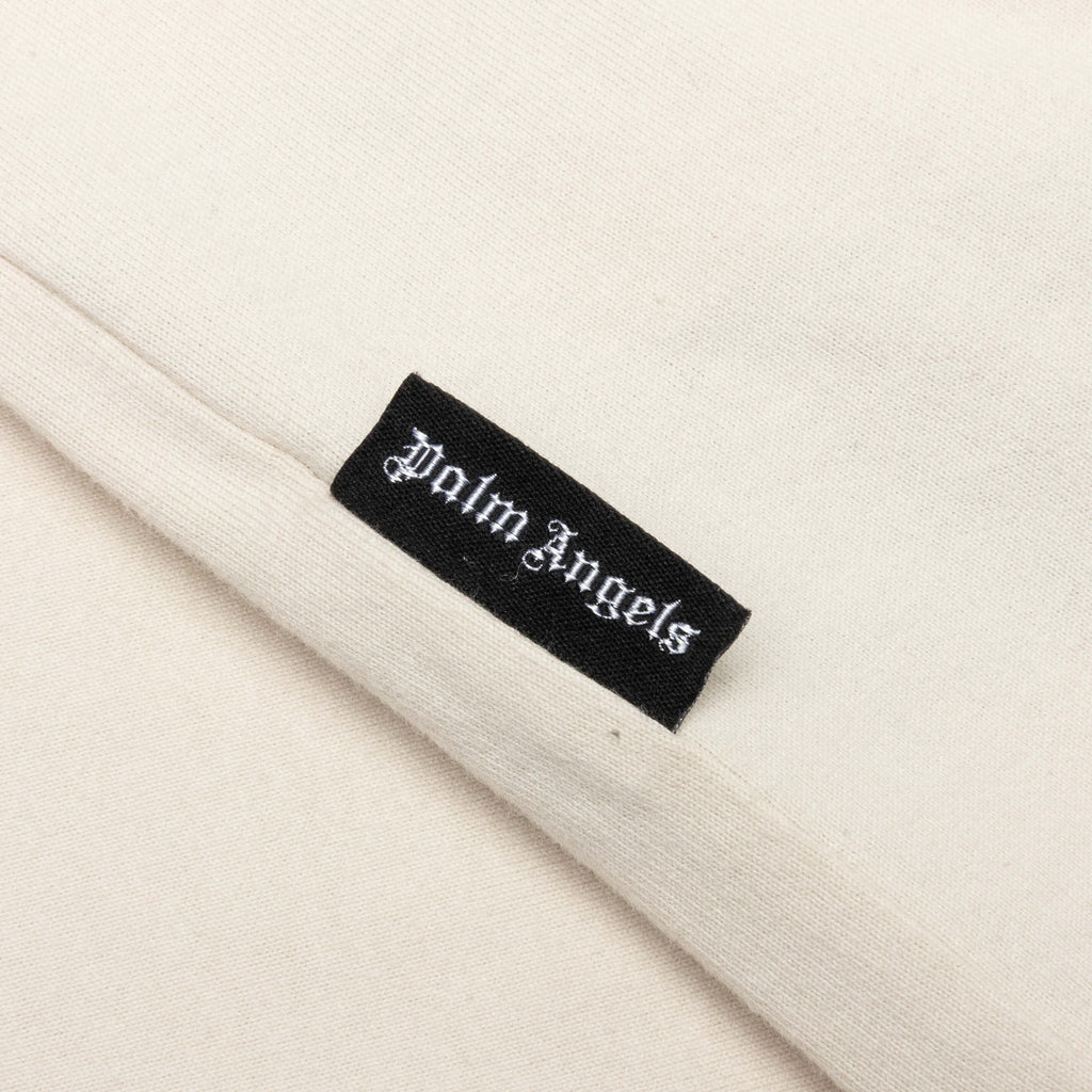 Burning Logo Classic L/S Tee - Off/White