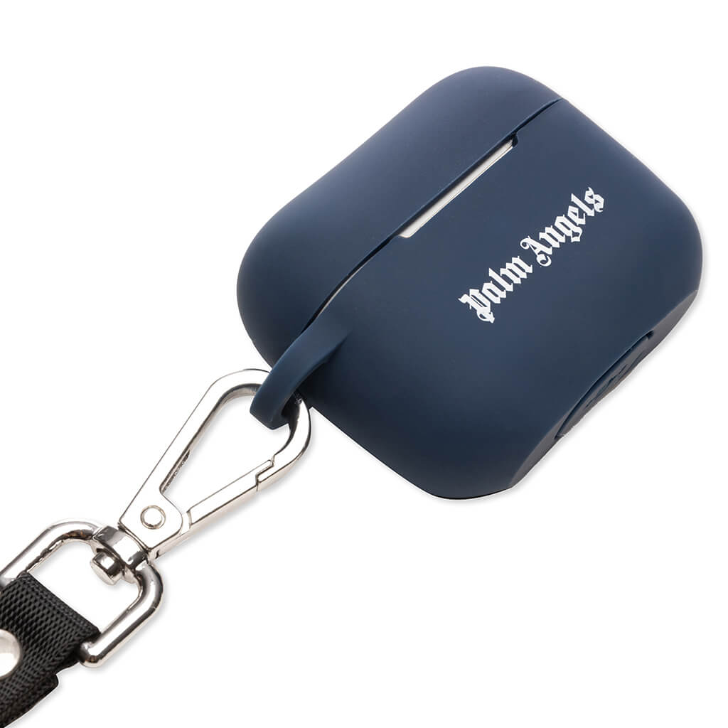 Classic Logo Airpods Case Pro - Blue/White