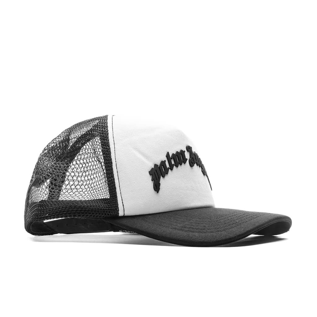 Curved Logo Trucker - Black