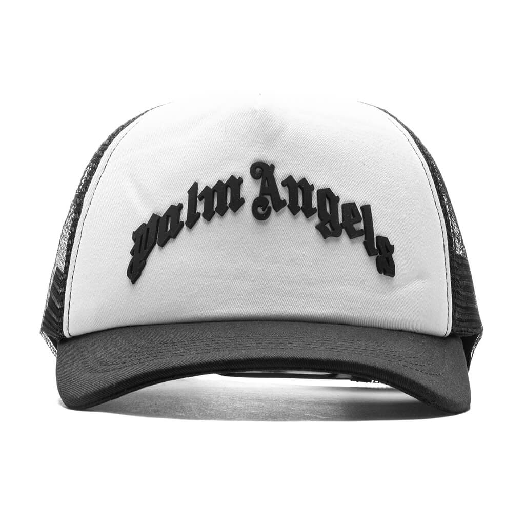 Curved Logo Trucker - Black