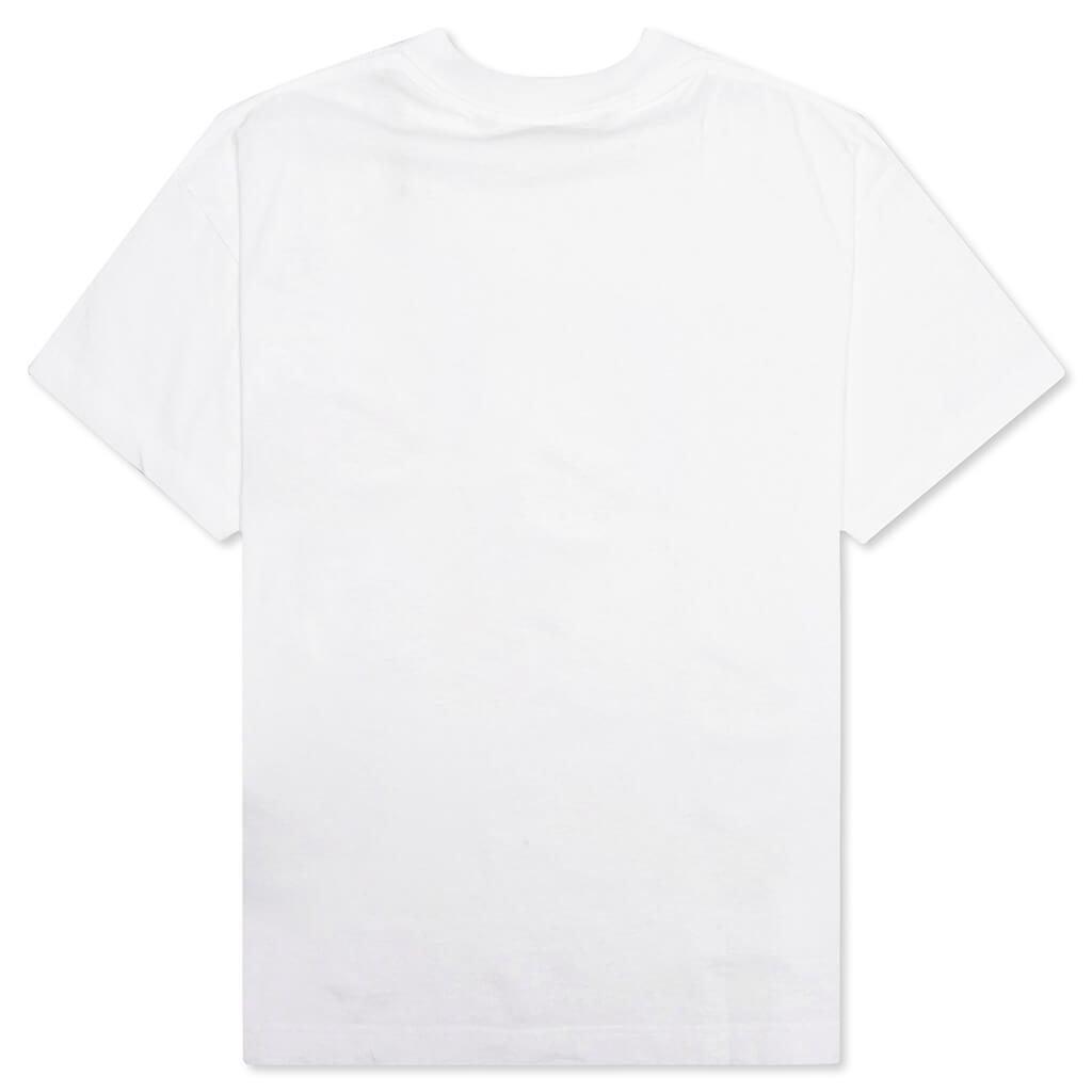 GD Box Logo Tee - White/White