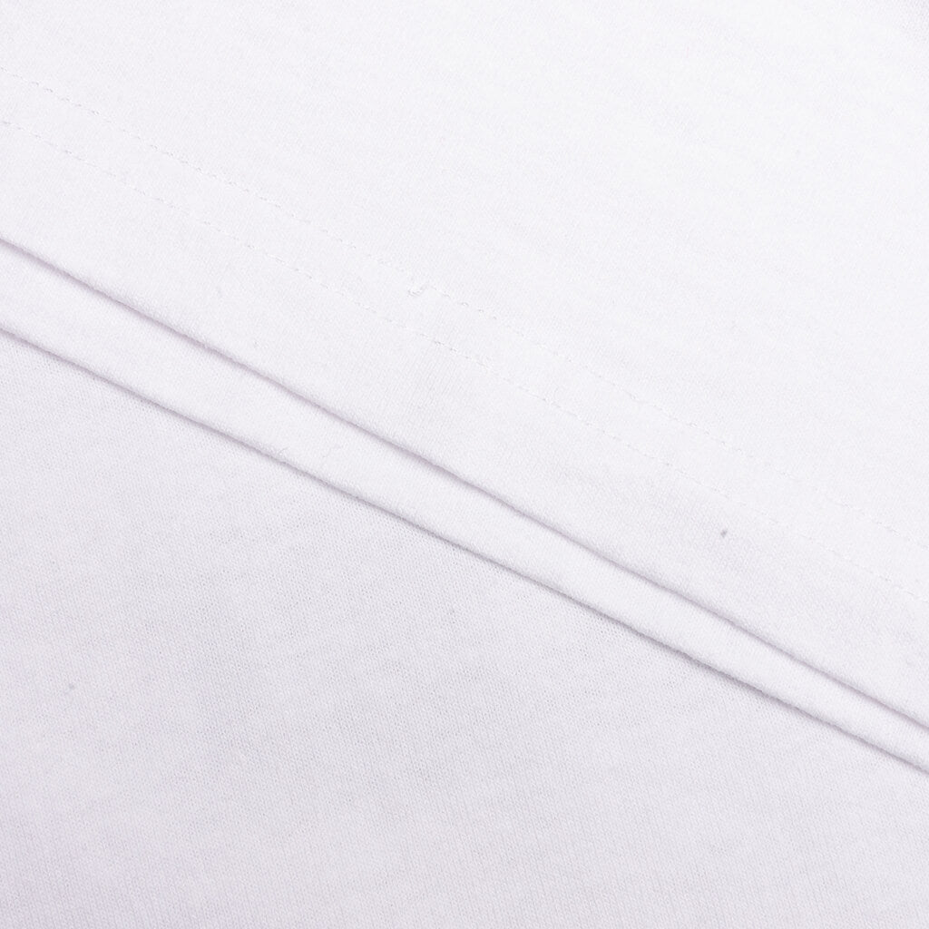 GD Box Logo Tee - White/White