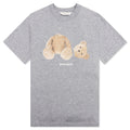 Kids Bear T-Shirt - Melange Grey