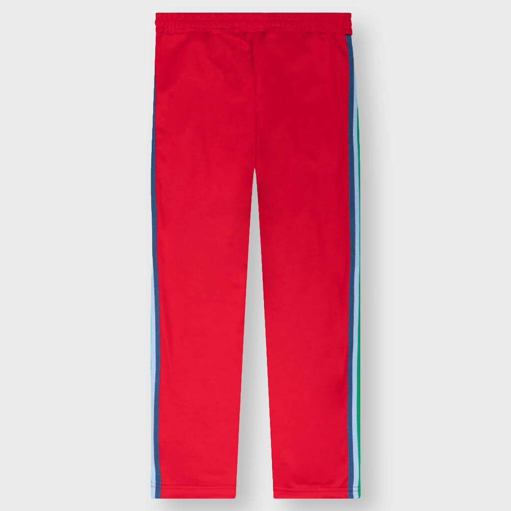 Kids Logo Rainbow Track Pant - Red/White
