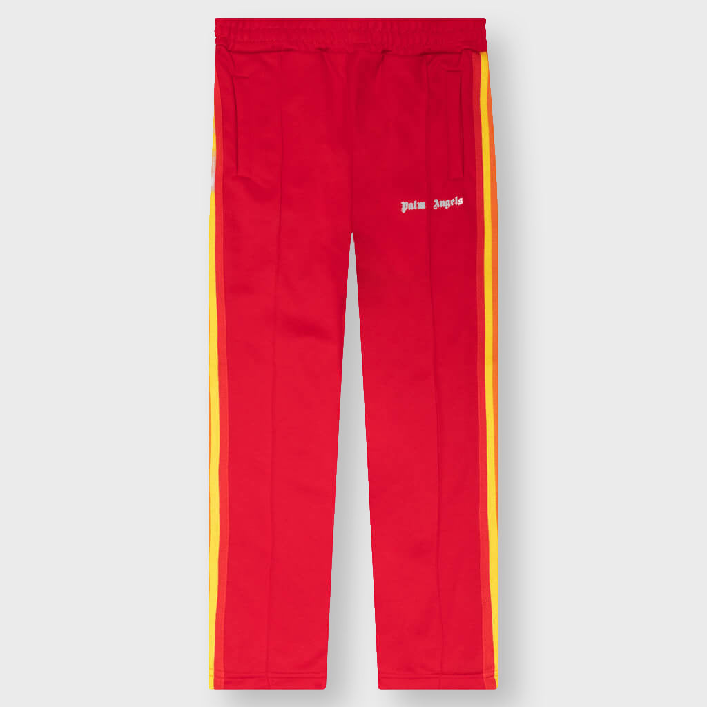 Kids Logo Rainbow Track Pant - Red/White