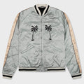 Life Is Palm Souvenir Jacket - Grey/Black