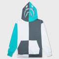 Color Block Shark Relaxed Fit Full Zip - Multi