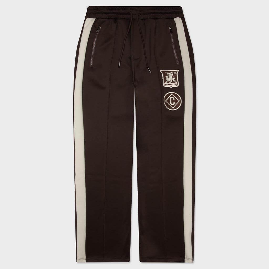 Panel FC Track Pant - Brown