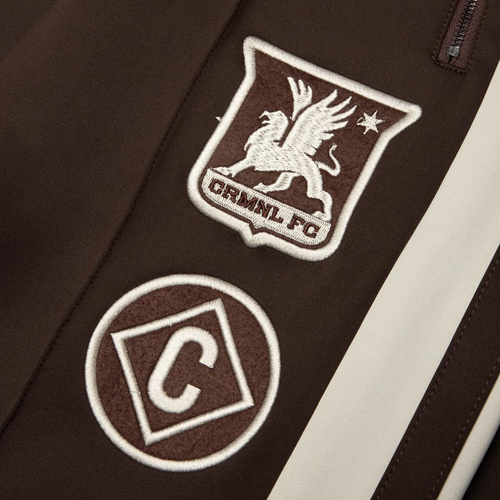 Panel FC Track Pant - Brown
