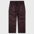 Pleaded Padded Pants - Auburn