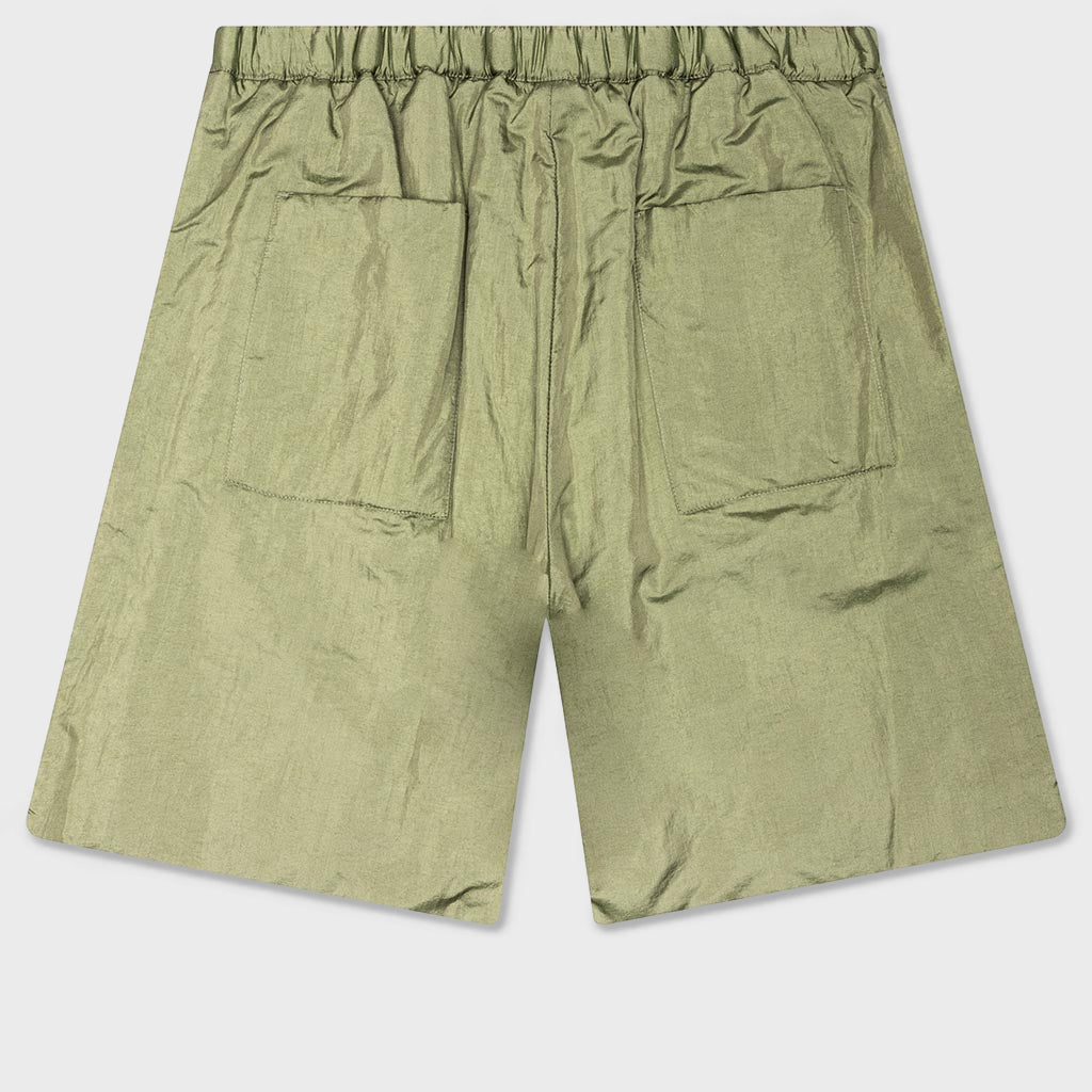 Belted Shorts - Grasshopper