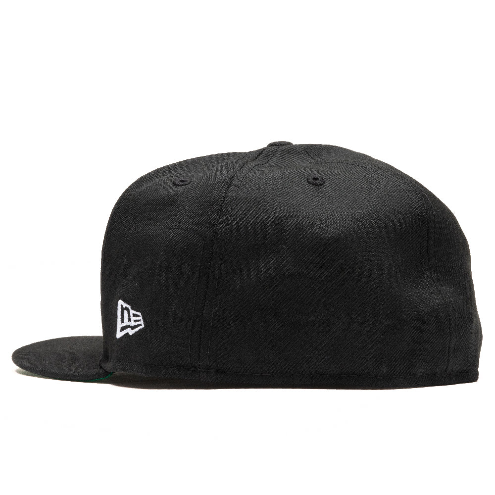 The Original Crown Fitted - Black/Green Undervisor