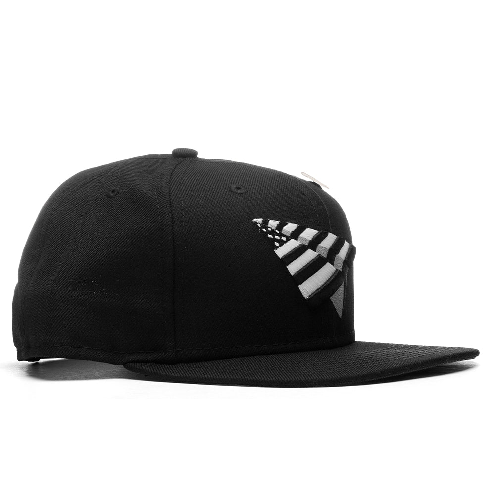 The Original Crown Old School Snapback W/ Black Undervisor - Black