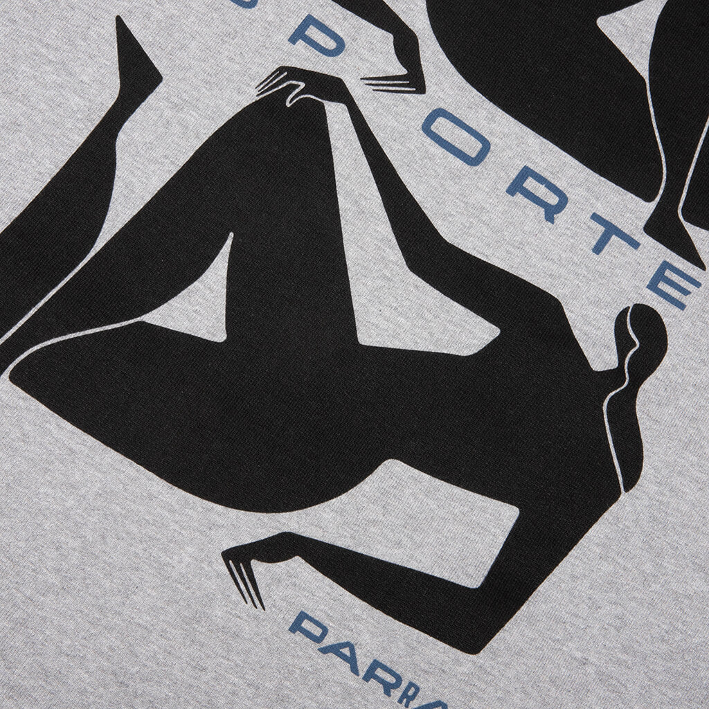 Parra Sporte Hooded Sweatshirt - Heather Grey
