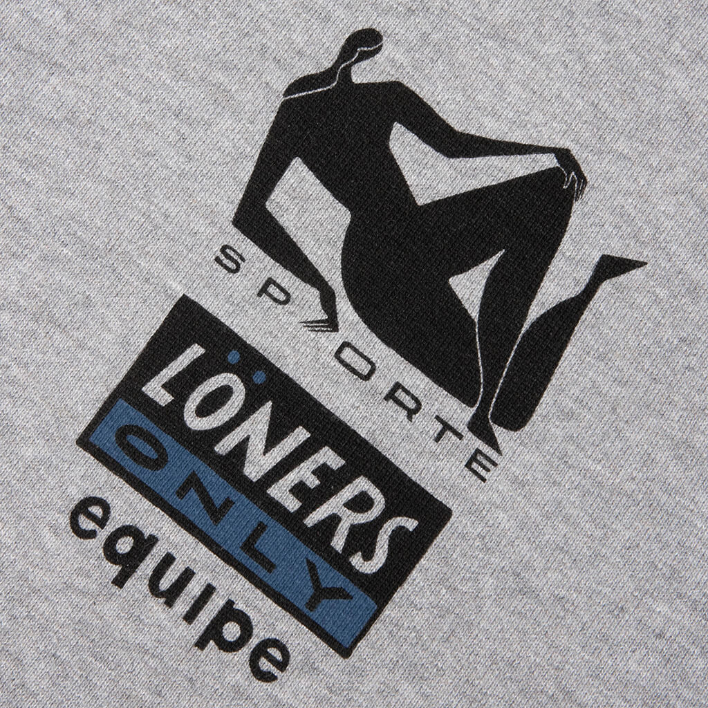 Parra Sporte Hooded Sweatshirt - Heather Grey