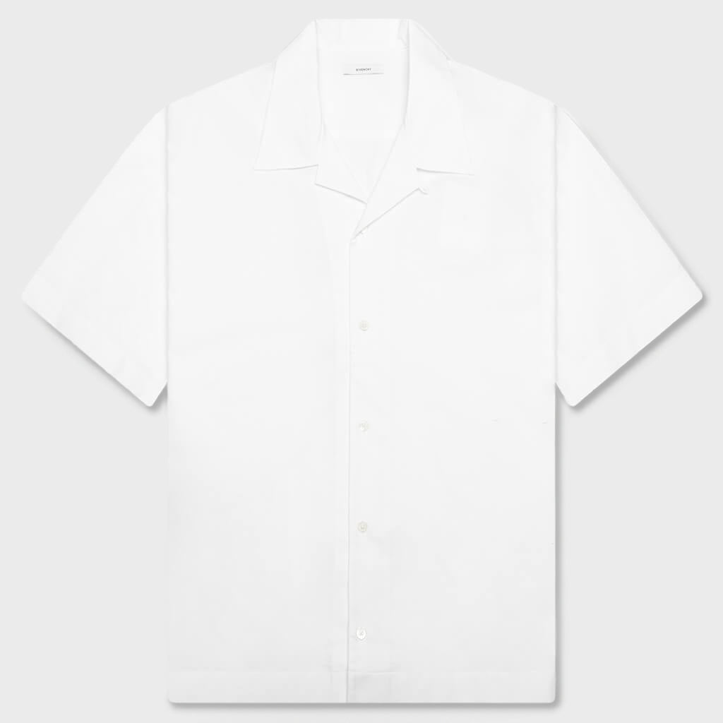 Patch Oxford Shirt - White