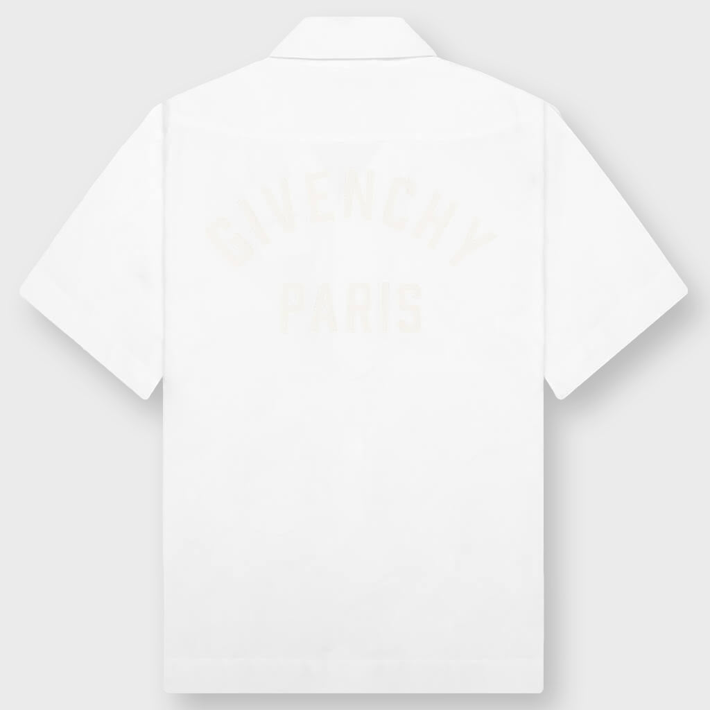 Patch Oxford Shirt - White