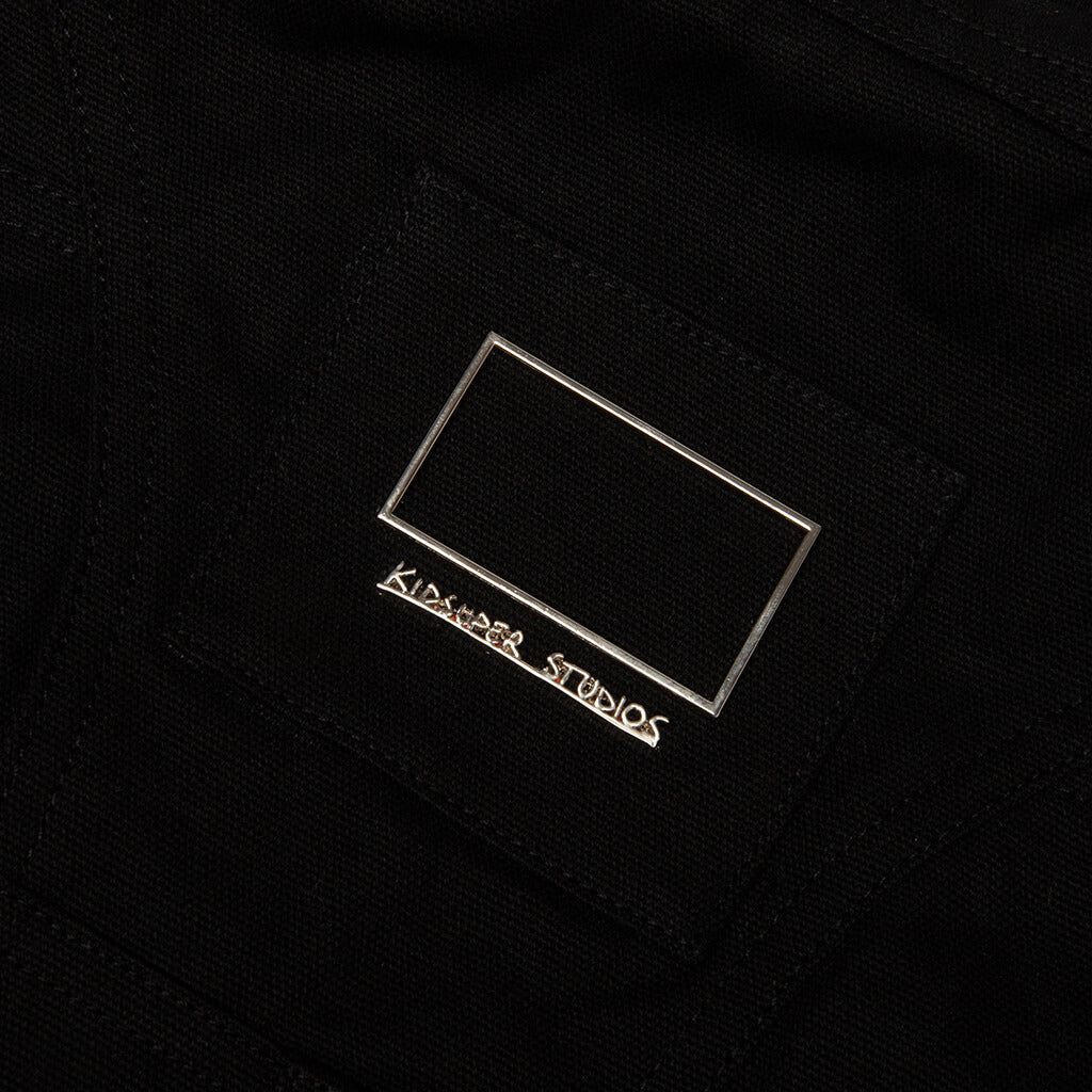 Patches Bomber Jacket - Black
