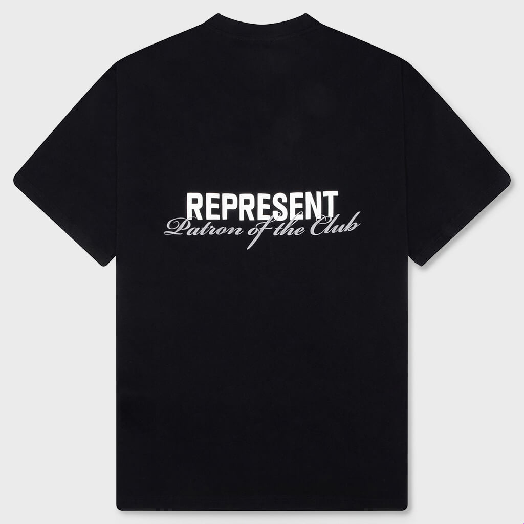 Patron Of The Club T-Shirt - Black