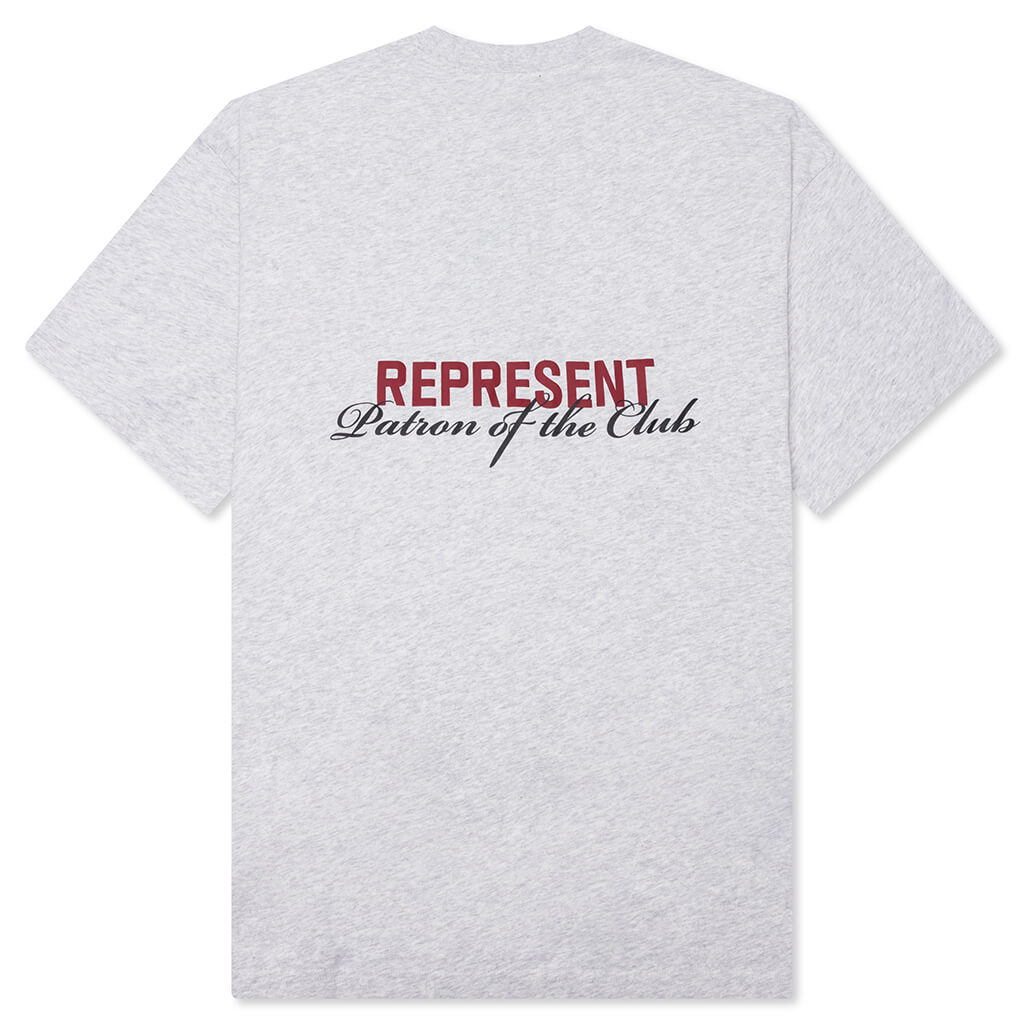 Patron Of The Club T-Shirt - Cream Marl