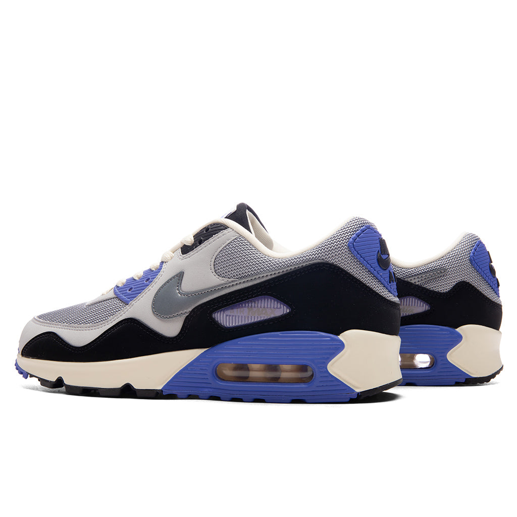 Air Max 90 'Waves' - Particle Grey/Neutral Grey/Sapphire