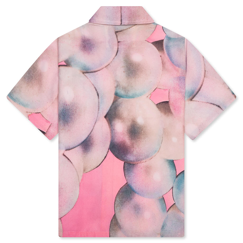 Pearl Button Up - Pink