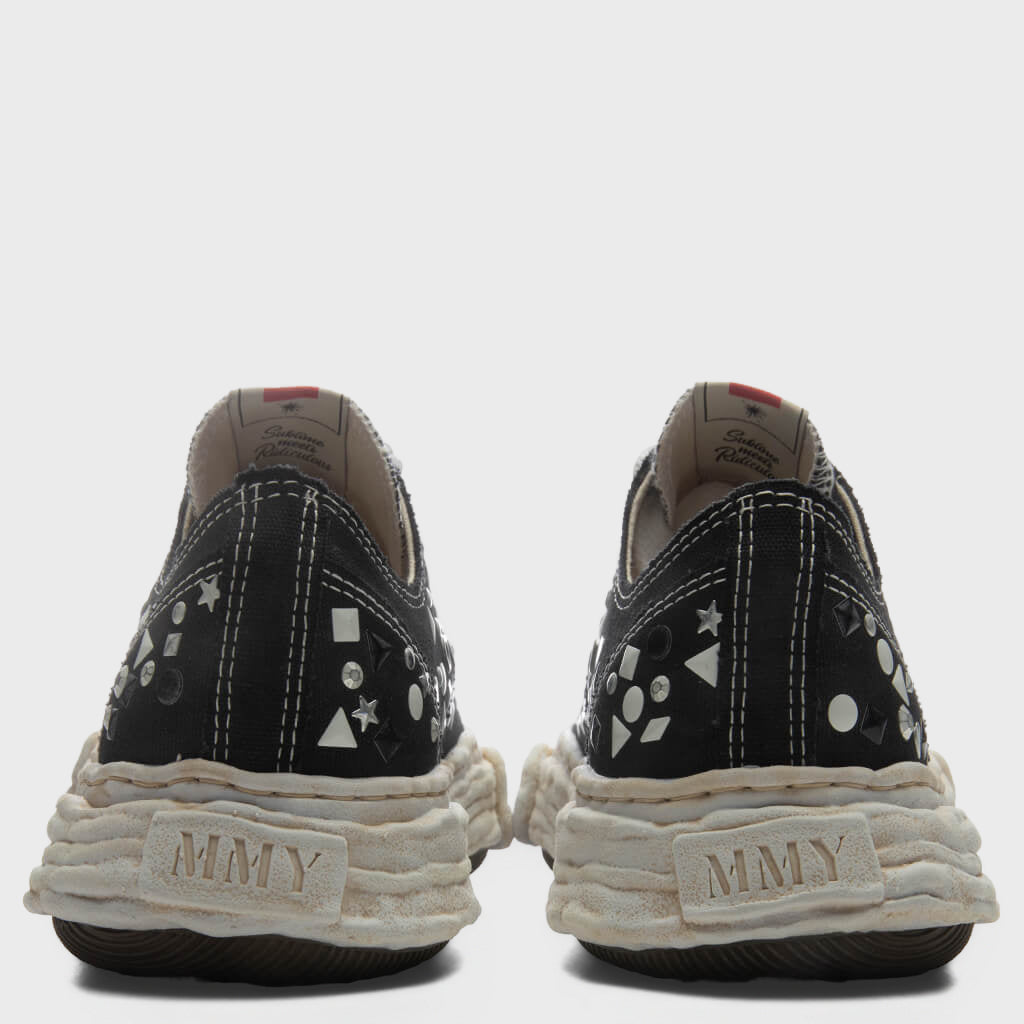 Peterson 23 Low OG Sole Embellished Canvas - Black