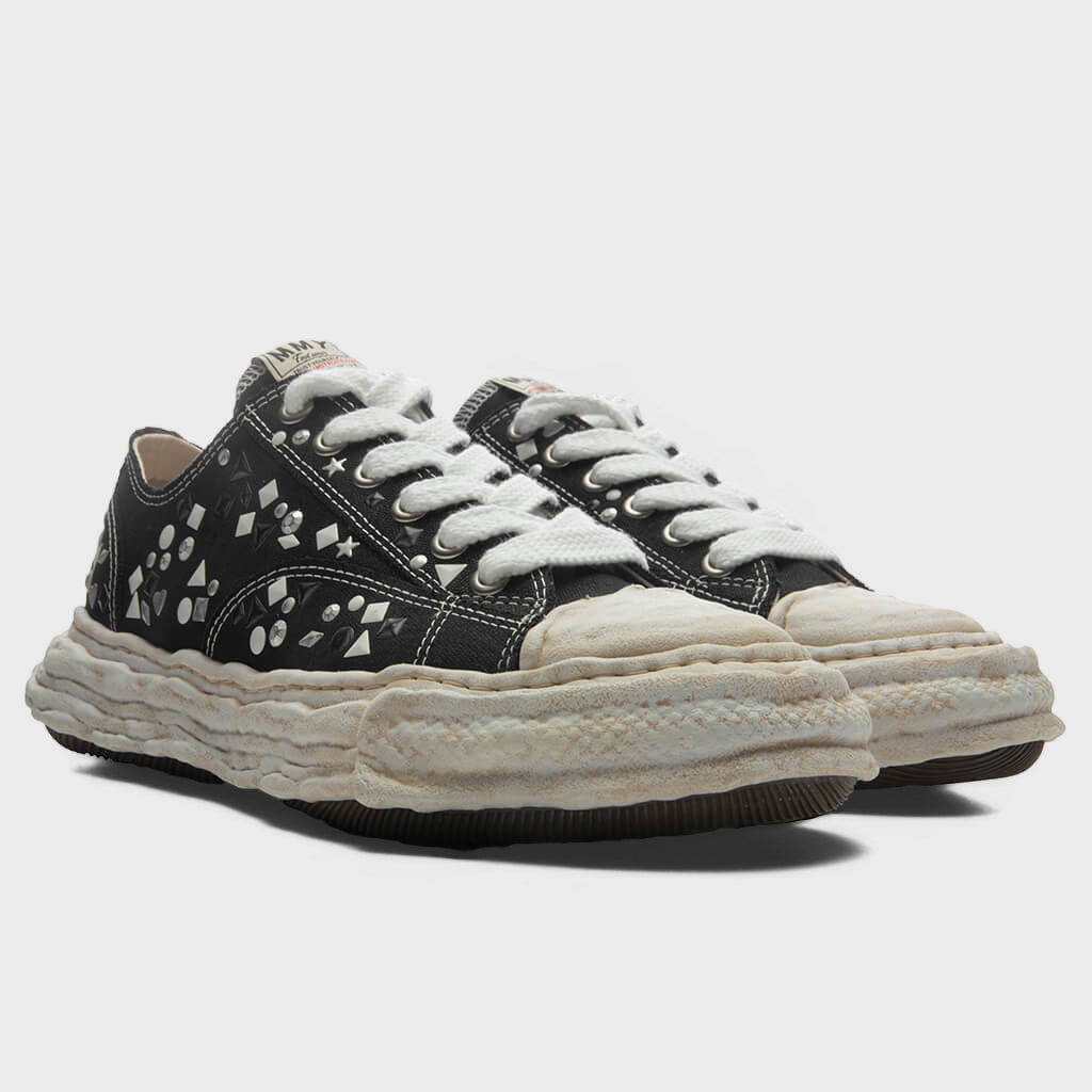 Peterson 23 Low OG Sole Embellished Canvas - Black