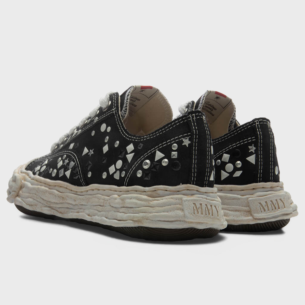 Peterson 23 Low OG Sole Embellished Canvas - Black