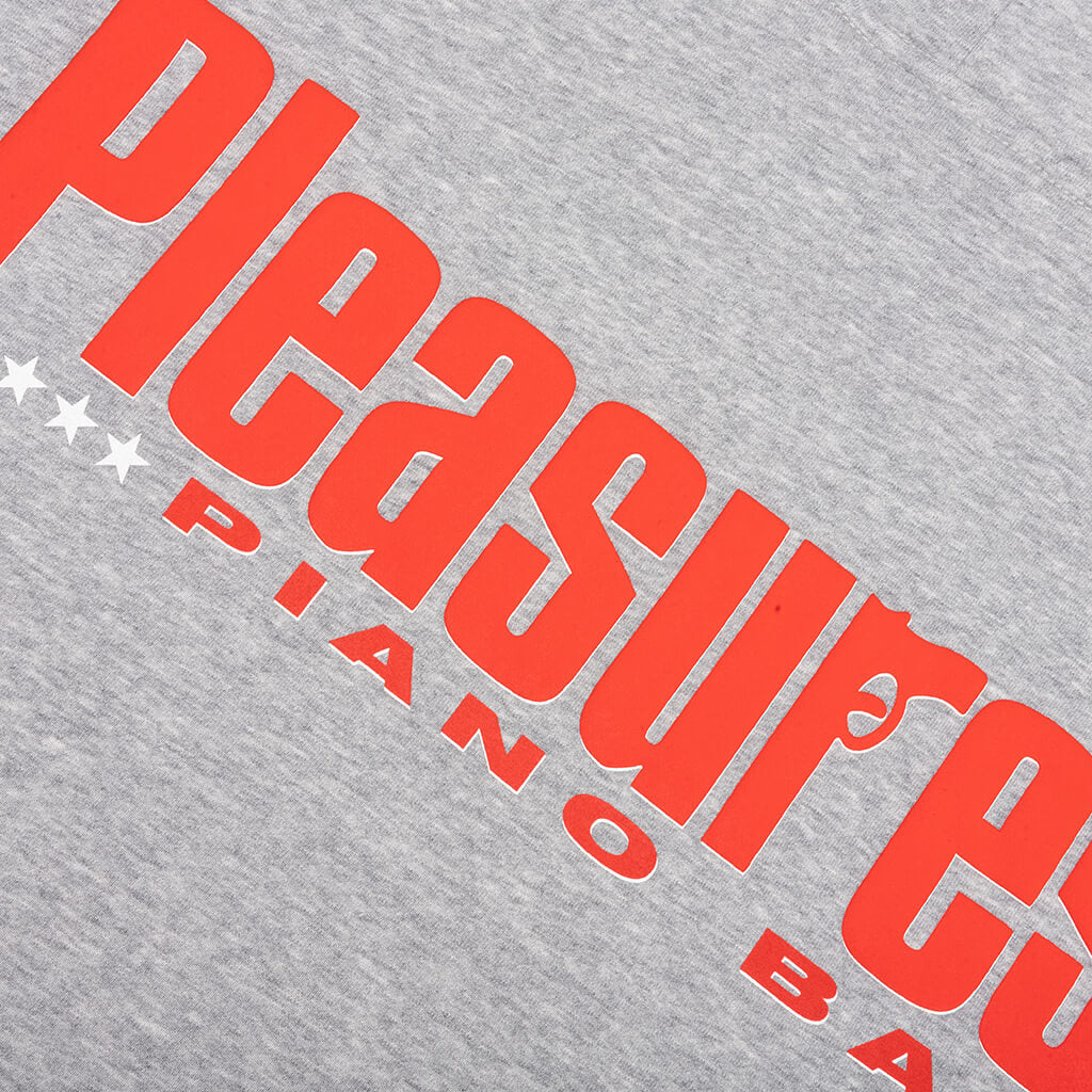 Piano Bar Hoodie - Heather Grey