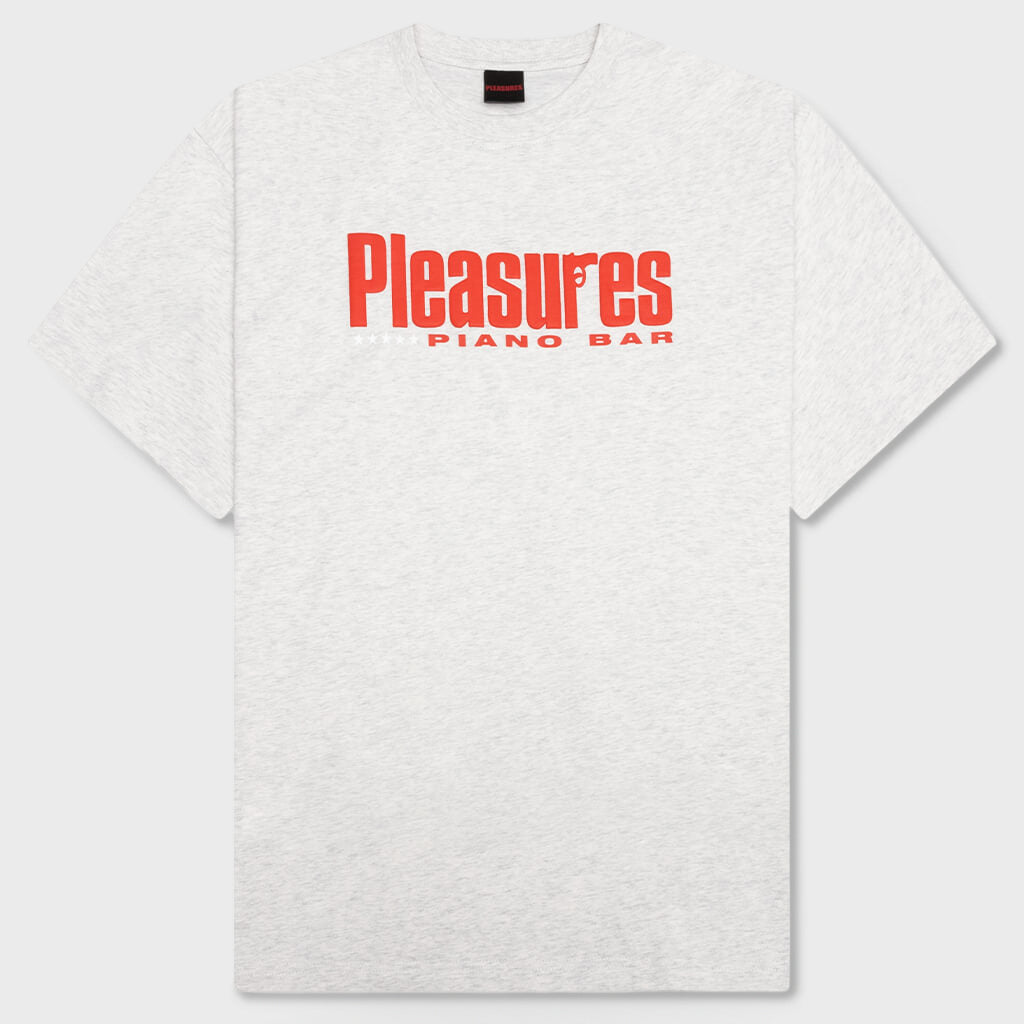 Piano Bar T-Shirt - Heather Grey
